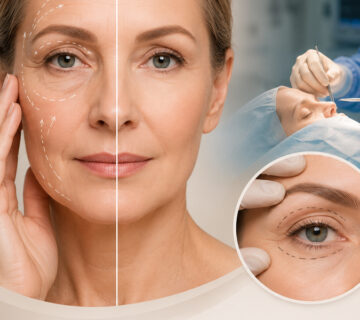 Combining Facelift with Eyelid Surgery